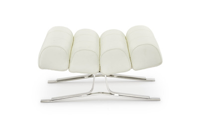 Astoria Ottoman - Ivory