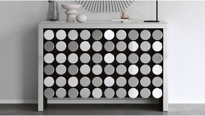 Onyx Mirrored Accent Chest