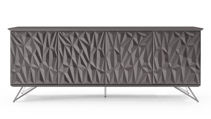 Vortice 78" Sideboard - Gray