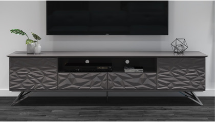 Vortice TV Stand - Gray