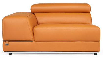 Wynn 1 Seater with Arm - Orange