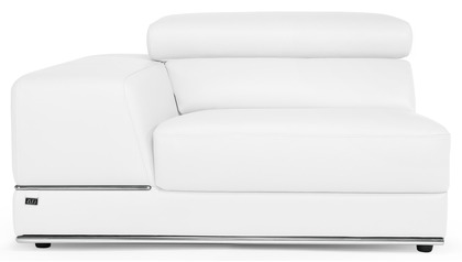 Wynn 1 Seater with Arm - White