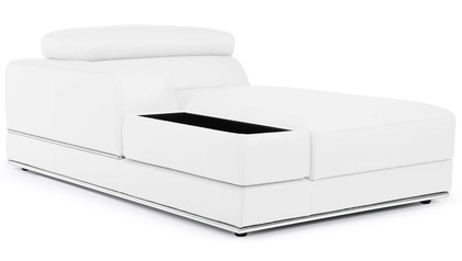 Wynn Chaise - White