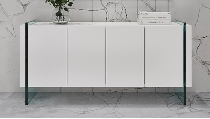 Art 67" Buffet - White