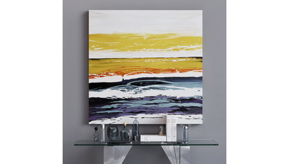 Cyprus Sunrise Canvas Art - 50" x 50"
