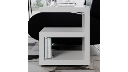 Jayden Side Table - White