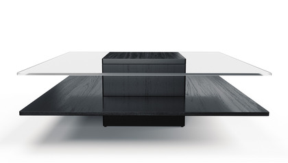 Louie 40" Coffee Table - Black