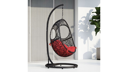 Malaga Swing Chair - Black