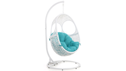 Malaga Swing Chair - White
