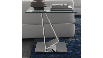 Serra End Table - Clear