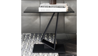 Serra End Table - Smoked