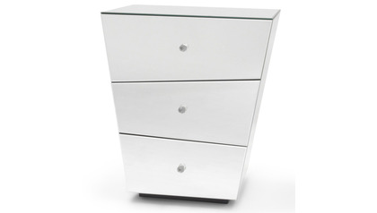 Vailan Mirrored Side Table