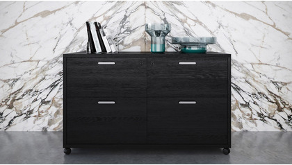 Warren Filing Cabinet - Black