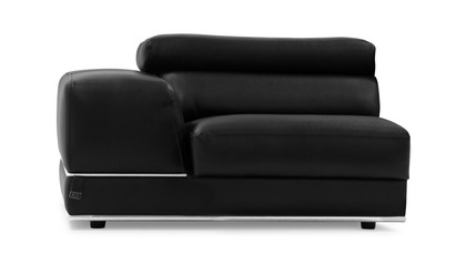 Wynn 1 Seater with Arm - Black