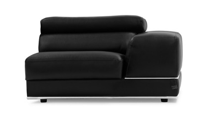 Wynn 1 Seater with Arm - Black