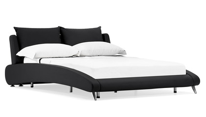 Cadillac Microfiber Leather Bed - Black