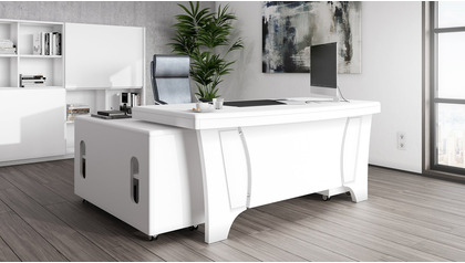 Quincy Desk - White
