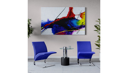 Shifting Nebula Canvas Art - 80" x 50"