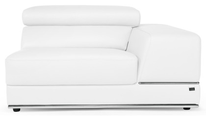 Wynn 1 Seater with Arm - White
