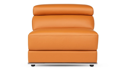 Wynn Armless 1 Seater - Orange