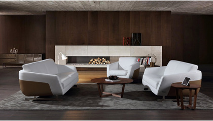 Armondo Sofa Set with Swivel Chair