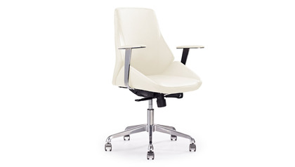 Chambers Leather Executive Chair-Cream