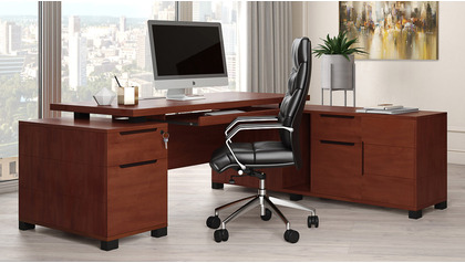 Ford Desk with Right Return - Light