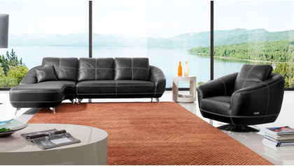 Lucy Sectional Set - Black