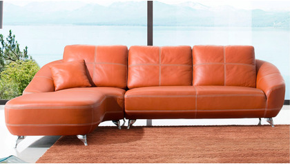Lucy Sectional - Orange