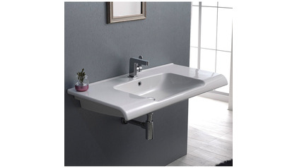 Anova Rectangle Ceramic 39 Inch Sink