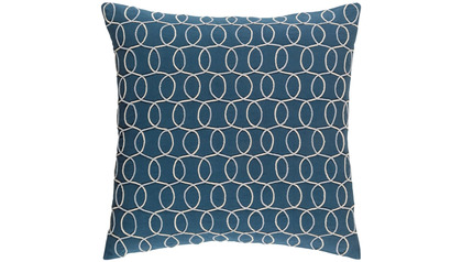 Bold Waves Square Throw Pillow