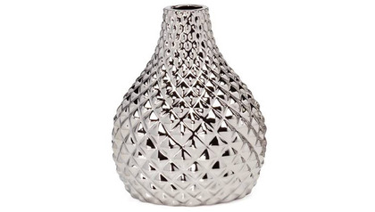 Pino Ceramic Textured 6"h Gourd Vase