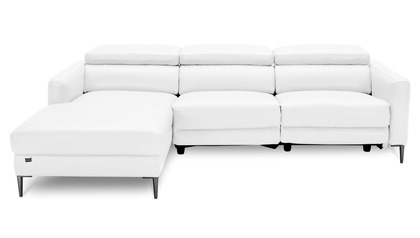 Reno Reclining Sectional - White