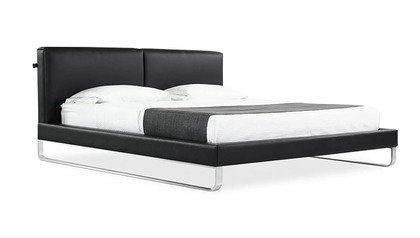 Deimos Leather Bed